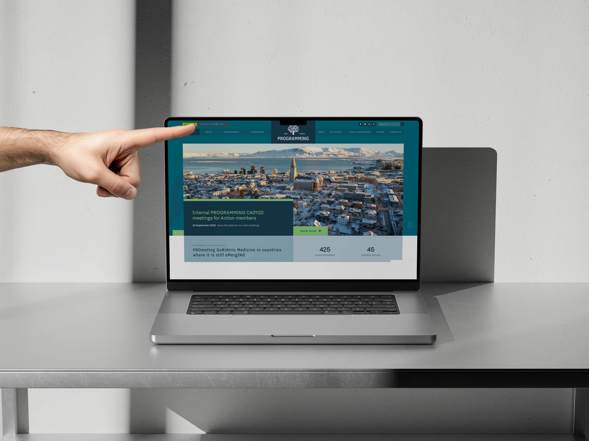 🔐 Have you explored the Members Area of the PROGRAMMING CA 21122 website yet?
